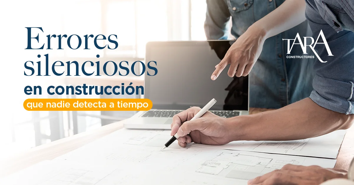 Errores silenciosos en construcción que nadie detecta a tiempo